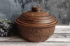 Жаровня керамическая Красная глина на 4 л (12-31) Slavbest Ceramic, фото